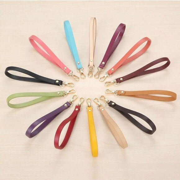 WRISTLET STRAP LEATHER BEIGE/CREAM - Picture 4 of 6